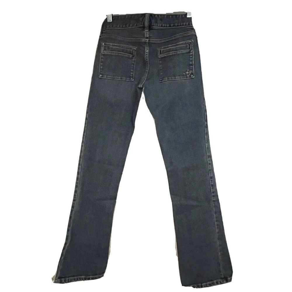 Abercrombie & Fitch Vintage Distressed Denim Bootcut Jeans 2 Stretch Pockets